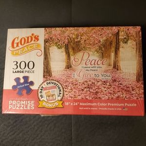 God's Peace By FairHope's Promise Puzzles 300 Large Pieces